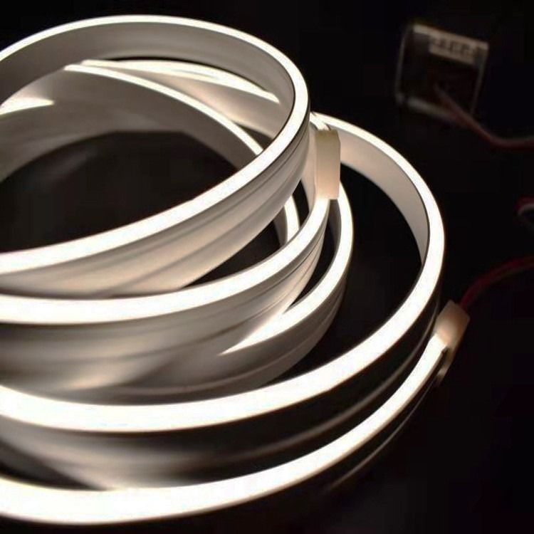 집 장식을 위한 6x12mm 구부릴 수 있는 LED 네온사인 스트립 라이트 6000k 50 밀리미터 절단 크기