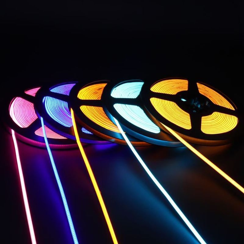 극단적 4 밀리미터 COB LED 스트립 480leds/M 4000k 8W 실내 장식